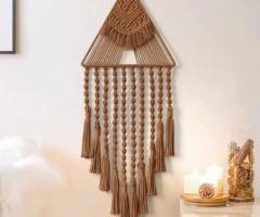 Macrame Triangle Wall Hanging